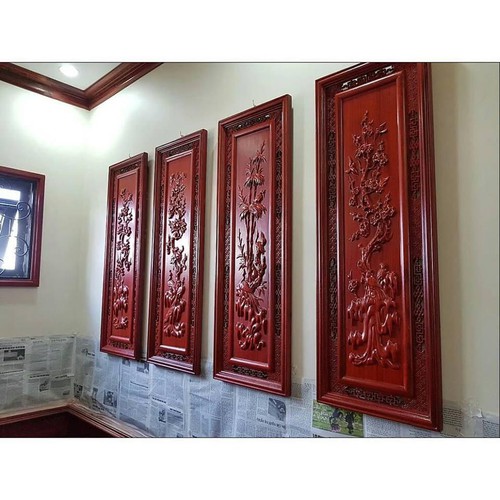 Tranh Tứ Quý Xuân Hạ Thu Đông